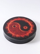 Шаманский бубен «Инь-ян и огонь», музыкальный инструмент, с колотушкой, 5×25×25 см  (артикул 9087312)  большой выбор товаров оптом и в розницу по низким ценам с доставкой