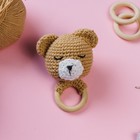 Набор колец для макраме, деревянные, d=1.8/3 см, 8 шт. - Фото 4