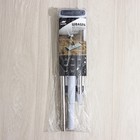 Швабра с отжимом Raccoon, алюминиевая платформа, 2 насадки из микрофибры, стальная ручка, 42×12,5×130 см - фото 9680435