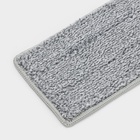 Насадка для швабры с отжимом и алюминиевой платформой Raccoon, карманы с 2-х сторон, микрофибра 42×12.5 см - Фото 3