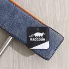 Окномойка со стальной составной ручкой Raccoon «Карманы», насадка из микрофибры, 24,5×8×86 см - фото 9590102