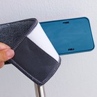 Щётка для окон Raccoon «Карманы», стальная ручка 80.5 см, насадка из микрофибры 24.5×8 см - Фото 4