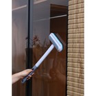 Щётка для окон Raccoon, длина 44 см, велюровая насадка 18.2×6.5 см, щётка для одежды 18.2×2 см, пластиковая щётка 2×14.5 см, силиконовый сгон 18.2 см - Фото 7