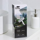 Щётка для окон Raccoon, длина 44 см, велюровая насадка 18.2×6.5 см, щётка для одежды 18.2×2 см, пластиковая щётка 2×14.5 см, силиконовый сгон 18.2 см - Фото 11