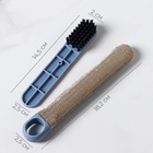 Щётка для окон Raccoon, длина 44 см, велюровая насадка 18.2×6.5 см, щётка для одежды 18.2×2 см, пластиковая щётка 2×14.5 см, силиконовый сгон 18.2 см - Фото 3