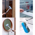 Щётка для окон Raccoon, длина 44 см, велюровая насадка 18.2×6.5 см, щётка для одежды 18.2×2 см, пластиковая щётка 2×14.5 см, силиконовый сгон 18.2 см - Фото 5