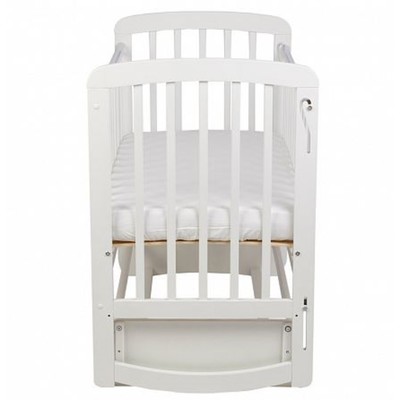 Кровать детская Polini kids Simple 304, с маятником, белая