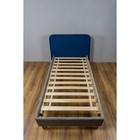Кроватка «Седьмое небо» «Велутто», 160х80 см, цвет серый/синий - Фото 2