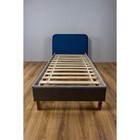 Кроватка «Седьмое небо» «Велутто», 160х80 см, цвет серый/синий - Фото 3