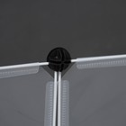 Вольер 12 секций пластиковый, (звено 50×70 см), белый - Фото 3