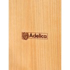 Менажница Adelica, 3-х ярусная с подставкой для вина, d=30×1,8 см, d=26×1,8 см, d=20×1,8 см, берёза, в подарочной коробке - фото 4365608