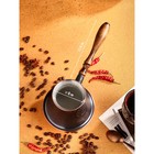 Турка для кофе "Армянская джезва", с песком, медная, высокая, 690 мл - фото 6734563