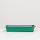 Туалет средний с сеткой 36×26×6.5 см, серый/зелёный - Фото 4