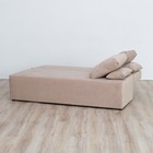 Прямой диван «Бёрн», механизм еврокнижка, велюр, цвет бежевый - Фото 2