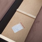Прямой диван «Бёрн», механизм еврокнижка, велюр, цвет коричневый - Фото 5