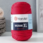 Пряжа "Macrame XL" 100% полиэстер 130м/250г (143 вишня) 9320832 - фото 10072048