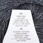 Пряжа "Silky Wool" 35% силк район, 65% мерино. вул 190м/25г (335 т.сёрый) - Фото 4