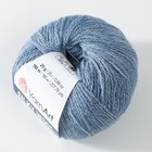 Пряжа "Silky Wool" 35% силк район, 65% мерино. вул 190м/25г (331 джинсовый) - Фото 2