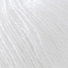 Пряжа "Silky Wool" 35% силк район, 65% мерино. вул 190м/25г (347 белый) - Фото 3