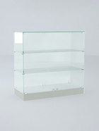 Прилавок П 102, 1020×450×990, ЛДСП, стекло, серый - Фото 2