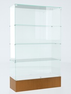 Витрина В 102 Н, 1020×450×1800, ЛДСП, стекло, ноче гварнери - Фото 2