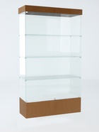 Витрина В 104 Н, 1020×450×1900, ЛДСП, стекло, ноче гварнери 9352829