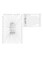 Шкаф пенал «П 52 Н», 520×450×1800 мм, ЛДСП, стекло, белый - Фото 3
