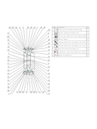 Шкаф пенал «П 54 Н», 520×450×1900 мм, ЛДСП, стекло, белый - Фото 3