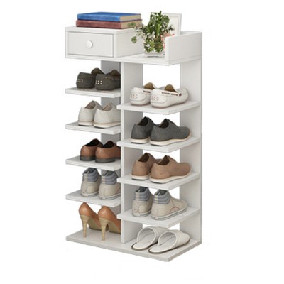 Обувница, этажерка для обуви «КарлСон24» Scandi, 35 х 50 х 110 см, цвет белый