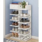 Обувница, этажерка для обуви «КарлСон24» Scandi, 35 х 50 х 110 см, цвет белый - Фото 2