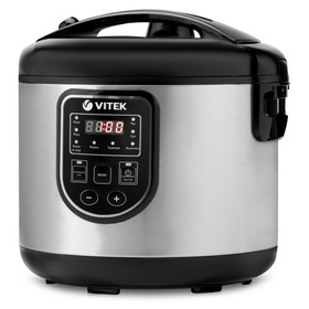 Мультиварка Vitek VT-4278 BK, 900 Вт, 5 л, 8 программ, двухслойное тефлоновое покрытие