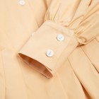 Рубашка женская удлиненная MINAKU: Casual Collection цвет бежевый, р-р 42 - Фото 9