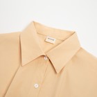 Рубашка женская удлиненная MINAKU: Casual Collection цвет бежевый, р-р 44 - Фото 8