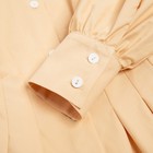 Рубашка женская удлиненная MINAKU: Casual Collection цвет бежевый, р-р 44 - Фото 9