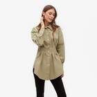 Рубашка женская удлиненная MINAKU: Casual Collection цвет зеленый, р-р 48 - Фото 6