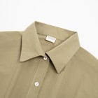 Рубашка женская удлиненная MINAKU: Casual Collection цвет зеленый, р-р 48 - Фото 8