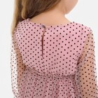 Платье сетка KAFTAN, р. 30 (98-104 см), розовый - Фото 4