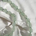 Бусы галтовка через узел "Оникс", 46см - фото 24425470