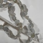 Бусы галтовка мелкая через узел "Лабрадор", 46см + 5см удлинитель - фото 24425489