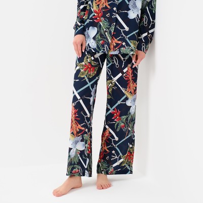 Пижама женская (рубашка, брюки) KAFTAN «Ремень», размер 40-42