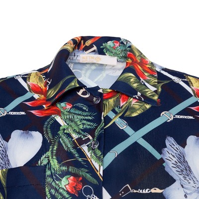 Пижама женская (рубашка, брюки) KAFTAN «Ремень», размер 40-42
