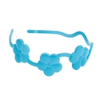 ободок для волос волна цветочки, микс - Фото 1