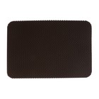 Коврик eva универсальный Grand Caratt, Соты 43 х 62 см, коричневый - Фото 5