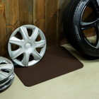 Коврик eva универсальный Grand Caratt, Соты 43 х 62 см, коричневый - Фото 6