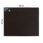 Коврик eva универсальный Grand Caratt, Соты 67 х 82 см, коричневый - фото 319128952