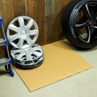 Коврик eva универсальный Grand Caratt, Соты 67 х 82 см, бежевый - Фото 4