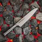 Нож кухонный Samura BAMBOO, шеф, лезвие 24 см, стальная рукоять - фото 4365671