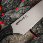 Нож кухонный Samura GOLF, Сантоку, лезвие 18 см, AUS-8 - Фото 3