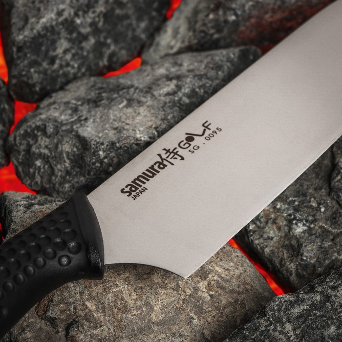 Нож кухонный Samura GOLF, Сантоку, лезвие 18 см, AUS-8 - фото 1909026522