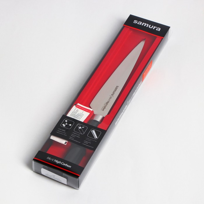 Нож кухонный Samura Mo-V, универсальный, лезвие 19,2 см - фото 1909026530